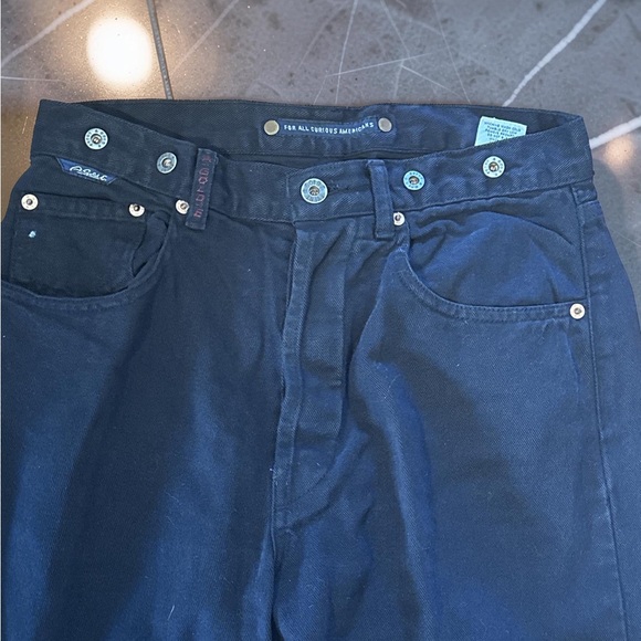 AGOLDE Nico High Rise Slim Jeans Black Wash Women’s Size 27 Made In USA !! - Picture 5 of 16